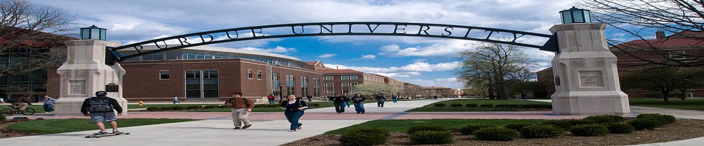 Purdue University banner